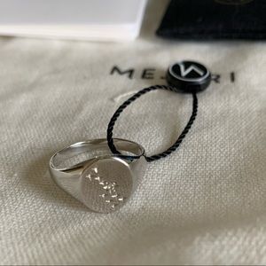 MEJURI - TAURUS ZODIAC STERLING SILVER RING